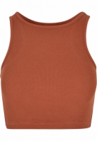 Ladies Cropped Rib Top