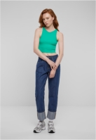 Ladies Cropped Rib Top