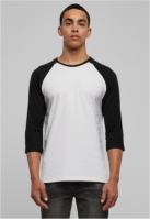 Contrast 34 Sleeve Raglan Tee