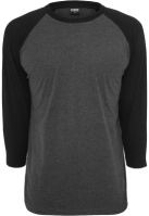 Contrast 34 Sleeve Raglan Tee