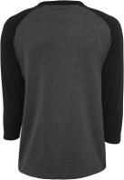 Contrast 34 Sleeve Raglan Tee