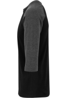 Contrast 34 Sleeve Raglan Tee