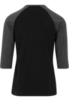 Contrast 34 Sleeve Raglan Tee