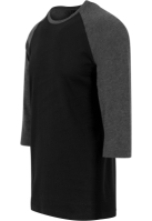 Contrast 34 Sleeve Raglan Tee