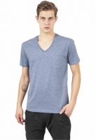 Melange V-Neck Pocket Tee