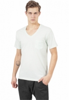 Melange V-Neck Pocket Tee