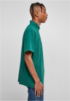 Boxy Zip Pique Tee