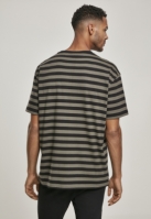 Oversized Yarn Dyed Bold Stripe Tee