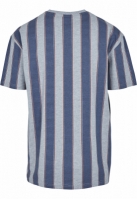 Printed Oversized Bold Stripe Tee