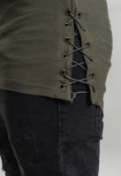 Lace Up Long Tee