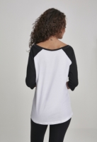 Ladies Pistol Heart Raglan Tee