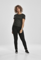 Ladies Stretch Pattern Cropped Tee