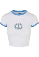 Ladies Stretch Jersey Cropped Tee