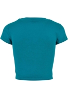 Ladies Stretch Jersey Cropped Tee