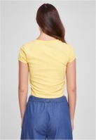 Ladies Stretch Jersey Cropped Tee
