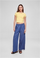 Ladies Stretch Jersey Cropped Tee