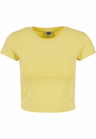 Ladies Stretch Jersey Cropped Tee