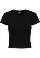 Ladies Stretch Jersey Cropped Tee