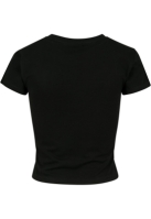 Ladies Stretch Jersey Cropped Tee