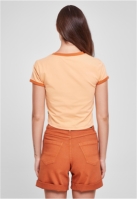Ladies Stretch Jersey Cropped Tee