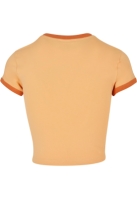 Ladies Stretch Jersey Cropped Tee