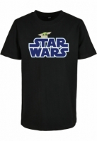 Kids Star Wars Blue Logo Tee