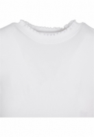 Ladies Cropped Rib Tee