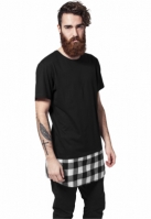 Long Shaped Flanell Bottom Tee