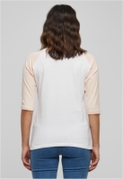 Ladies 34 Contrast Raglan Tee