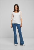 Ladies 34 Contrast Raglan Tee