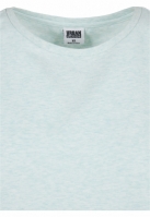 Ladies Color Melange Extended Shoulder Tee