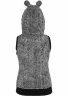 Ladies Melange Teddy Vest