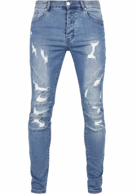 C&S Paneled Denim Pants