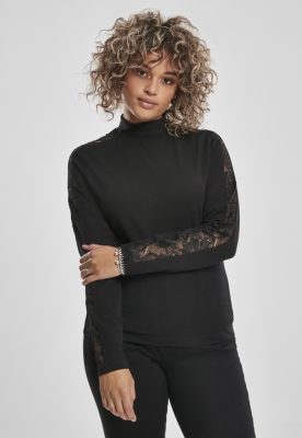 Ladies Lace Striped LS