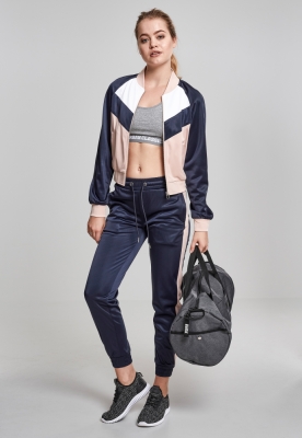 Ladies Short Raglan Track Jacket