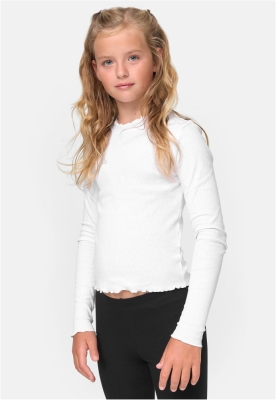 Girls Short Rib Longsleeve