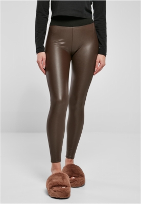 Ladies Faux Leather High Waist Leggings