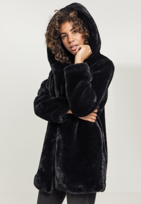 Ladies Hooded Teddy Coat