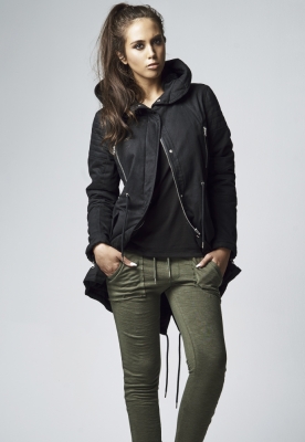 Ladies Sherpa Lined Cotton Parka