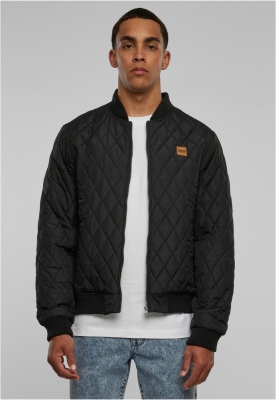 Diamond Quilt Nylon Jacket