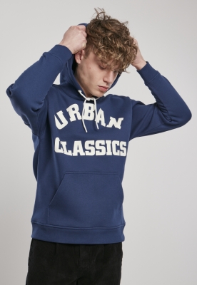 College Print Hoody