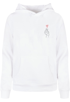 Ladies K Heart Basic Hoody
