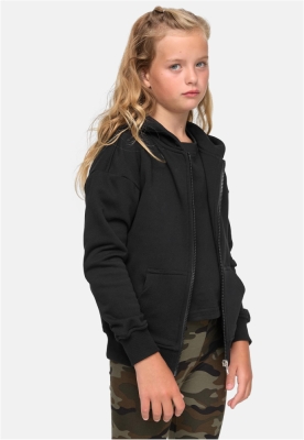 Girls Organic Terry Zip Hoody