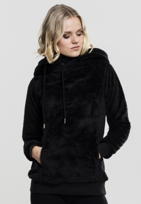 Ladies Long Teddy Hoody