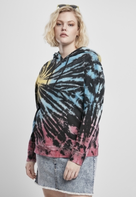 Ladies Tie Dye Hoody