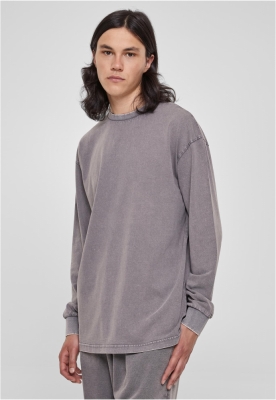 Heavy Boxy Acid Wash Longsleeve