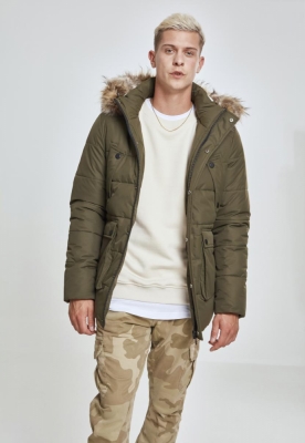 Faux Fur Hooded Jacket
