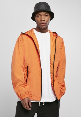 Full Zip Nylon Crepe Jacket
