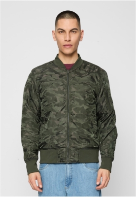 Tonal Camo Bomber Jacket