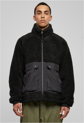 Short Raglan Sherpa Jacket